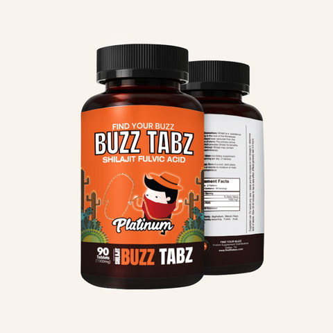 Buzz Tabz® Platinum Shilajit 90ct