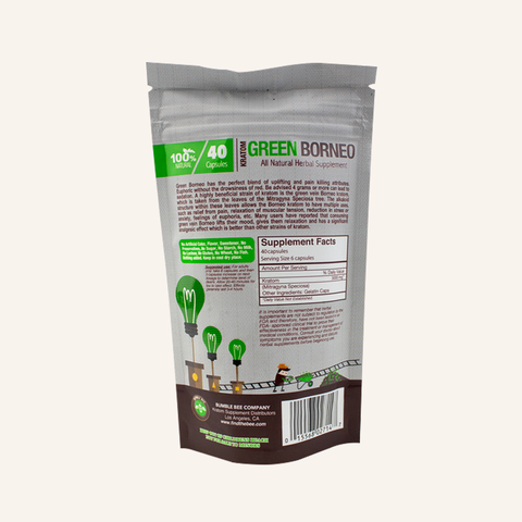Bumble bee Green Borneo 40 Capsules