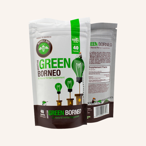 Bumble bee Green Borneo 40 Capsules