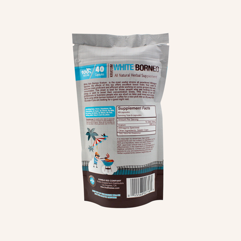 Bumble bee White Borneo 40 Capsules